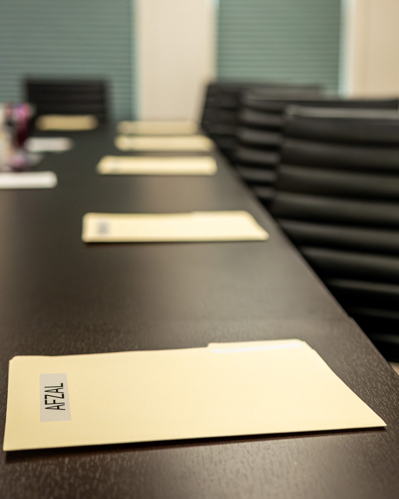 The research meeting room at Southeastern Clinical Research Institute